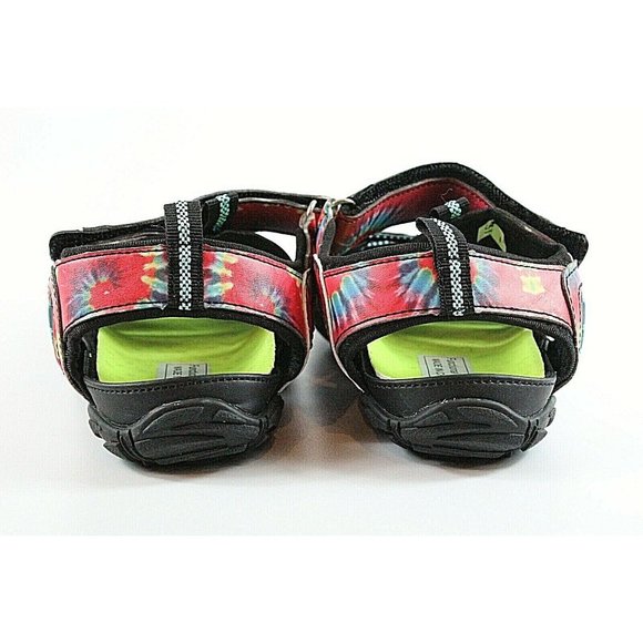 L RUN Womens Size 6 Athletic Hiking Water Shoes Sandals MultiColor - Picture 6 of 7